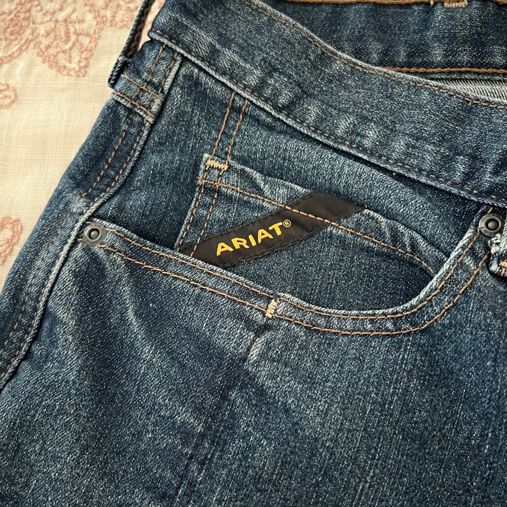 Men's Ariat Rebar M4 Jeans - Picture 4 of 9